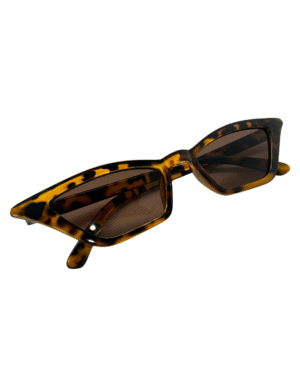 Leopard retro sunglasses