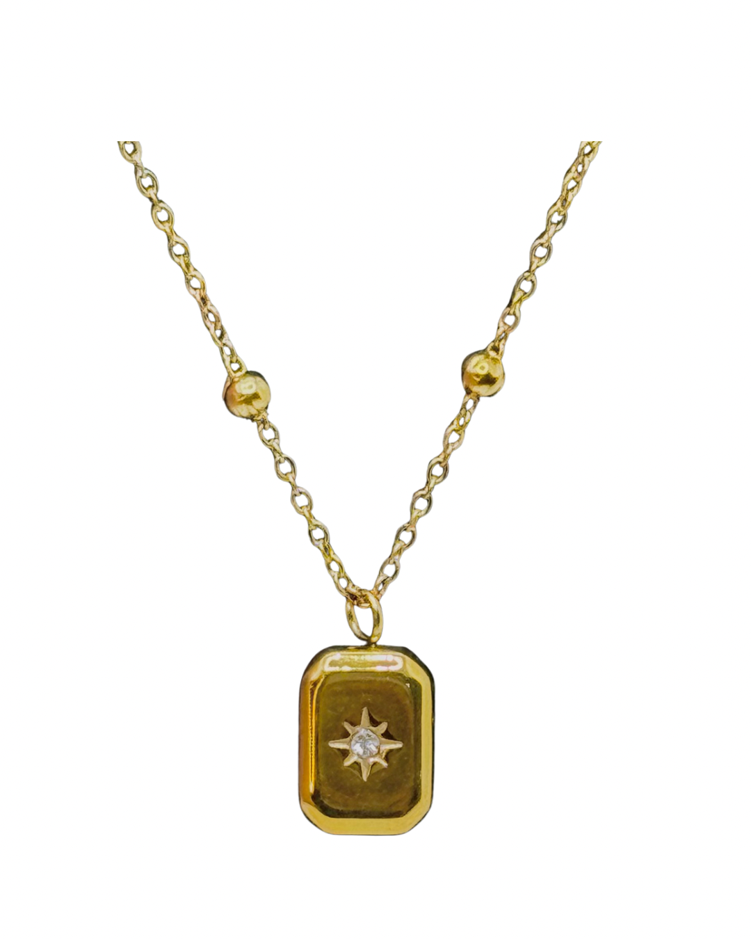Dainty star pendant