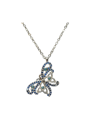 Evil Eye Butterfly Necklace
