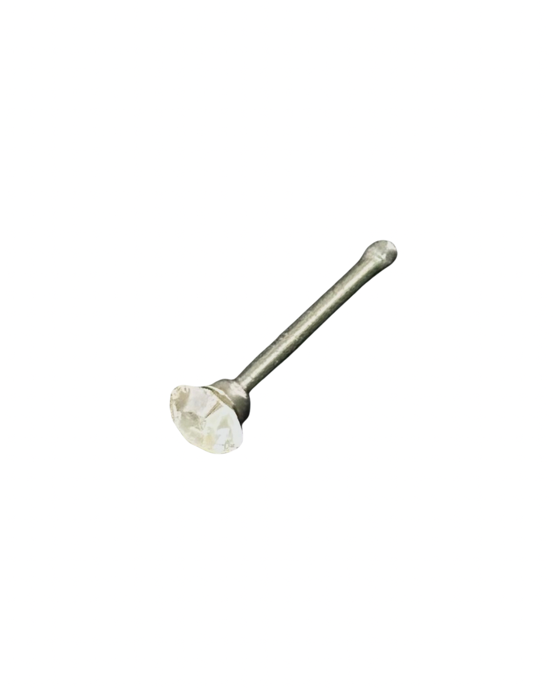Sterling silver nose stud