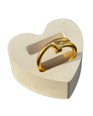 Cartier nail ring-18k