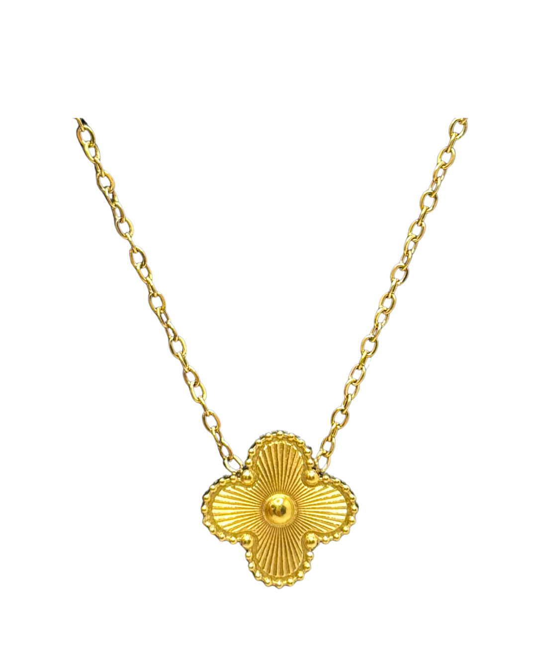 Luxe vintage vancleef necklace-18k