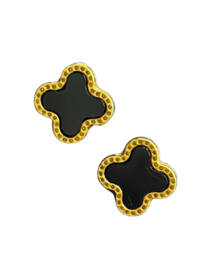 Black clover studs