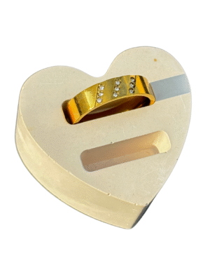 Lunar luxe ring-18k